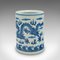 Small Vintage Chinese Brush Pot in Ceramic, 1970 5