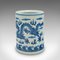 Small Vintage Chinese Brush Pot in Ceramic, 1970, Image 5
