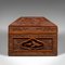 Vintage Chinese Carved Decorative Box in Satinwood, 1950 5