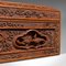 Vintage Chinese Carved Decorative Box in Satinwood, 1950 10