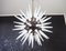 Murano Opalino Glass Sputnik Chandelier, 2000s 9