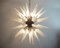Lámpara de araña Sputnik de cristal de Murano opalino, años 2000, Imagen 5