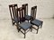 Ingram Chairs by Charles Rennie Mackintosh for Cassina, 1981, Set of 4, Image 1