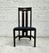 Chaises Ingram par Charles Rennie Mackintosh pour Cassina, 1981, Set de 4 8