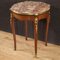 Table d'Appoint avec Plateau en Marbre, 1950s 7