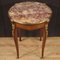 Table d'Appoint avec Plateau en Marbre, 1950s 10