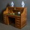 Edwardian Roll Top Desk by Maples of London and Paris, 1890s, Image 16