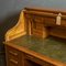 Edwardian Roll Top Desk by Maples of London and Paris, 1890s, Image 5