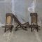 Chaises Pliantes Birmanes, 1890s, Set de 3 11