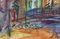 Malda Muizule, Old City, 1965, Watercolor on Paper, Image 3