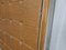 Abrigo de pared de madera de escay con perchas de latón, Italia, años 50, Imagen 21
