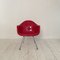 Roter Dax Sessel von Charles & Ray Eames für Fehlbaum / Herman Miller, 1960er 2
