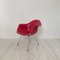 Roter Dax Sessel von Charles & Ray Eames für Fehlbaum / Herman Miller, 1960er 3