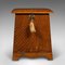 English Victorian Arts & Crafts Desktop Stationery Box in Oak, 1890s, Image 1