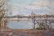 German Dontsov, Early Spring Landscape, Oil on Canvas 8