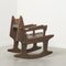 Vintage Ecuadorian Rocking Chair by Angel I. Pazmino for Muebles De Estilo, 1960s 5