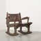 Vintage Ecuadorian Rocking Chair by Angel I. Pazmino for Muebles De Estilo, 1960s, Image 1