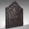 English Victorian Fireplace Reflector in Iron, 1900s, Image 2