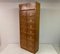 Mid-Century Oak Cabinet with 16 Drawers, 1950s, Image 6
