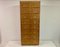 Mid-Century Oak Cabinet with 16 Drawers, 1950s, Image 1