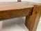 Brutalist Oak Coffee Table 9