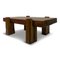 Brutalist Oak Coffee Table 1