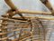 Butaca italiana Mid-Century moderna de bambú y ratán, años 60, Imagen 6