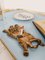 Posacenere mitologico con pelle di leone di Nemea in ottone, Italia, anni '70, Immagine 4