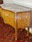 Chest of Drawers with Floral Decor & Marble Top 7