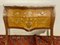 Chest of Drawers with Floral Decor & Marble Top 1