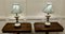 White Marble and Ormolu Table Lamp in Greek Style, 1940s, Set of 2 7