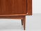 Mid-Century Danish Cabinet with Tambour Doors in Teak by Bernhard Pedersen & Søn, 1960s, Image 10