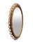 Bamboo and Rattan Wall Mirror, Italy, 1960s, Image 2