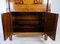 French Mahogany Secretary with Matching Marble Top, 1890s 2