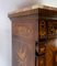 French Mahogany Secretary with Matching Marble Top, 1890s, Image 4