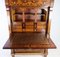 French Mahogany Secretary with Matching Marble Top, 1890s, Image 8