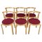 Dining Room Chairs Model 8000 by Rud Thygesen & Johnny Sørensen for Magnus Olesen, 1990s, Set of 6, Image 1