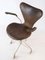 Seven Office Chair Model 3217 Early Edition by Arne Jacobsen & Fritz Hansen, 1955, Image 9