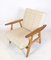 Original Teak and Oak Cigar Lounge Chairs attributed to Hans J. Wegner for Getama, 1960s, Set of 2 3