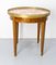 Louis XVI Style Bouillotte Table in Brass and Marble, 1960 2