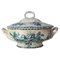 French Faience Soup Tureen with Floral Decoration, 1890s, Image 1