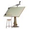Industrial Drafting Table from Nike Hydraulics, 1950s, Image 1