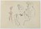 Mino Maccari, Il diavolo, Disegno ad acquerello, anni '60, Immagine 1