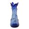 Vintage Blue Glass Vase 1