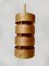 Lámpara colgante vintage de chapa de pino de Hans-Agne Jakobsson, años 60, Imagen 1