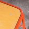 French Bright Red Laboratory Stools, 1970s, Set of 3, Image 8