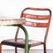 French Outdoor Table and Chairs, 1950s, Set of 5, Image 4