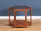 Mid-Century Danish Coffee Table in Teak and Glass, 1960s 4