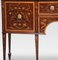 Sideboard aus Mahagoni mit Intarsien und Bogenfront 8