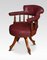 Mahogany Framed Captains Office Chair, 1890s, Image 2